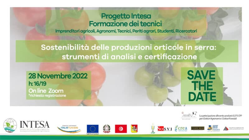 Convegno sulla sostenibilità delle produzioni orticole